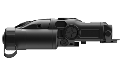 Side view of a tactical flashlight.