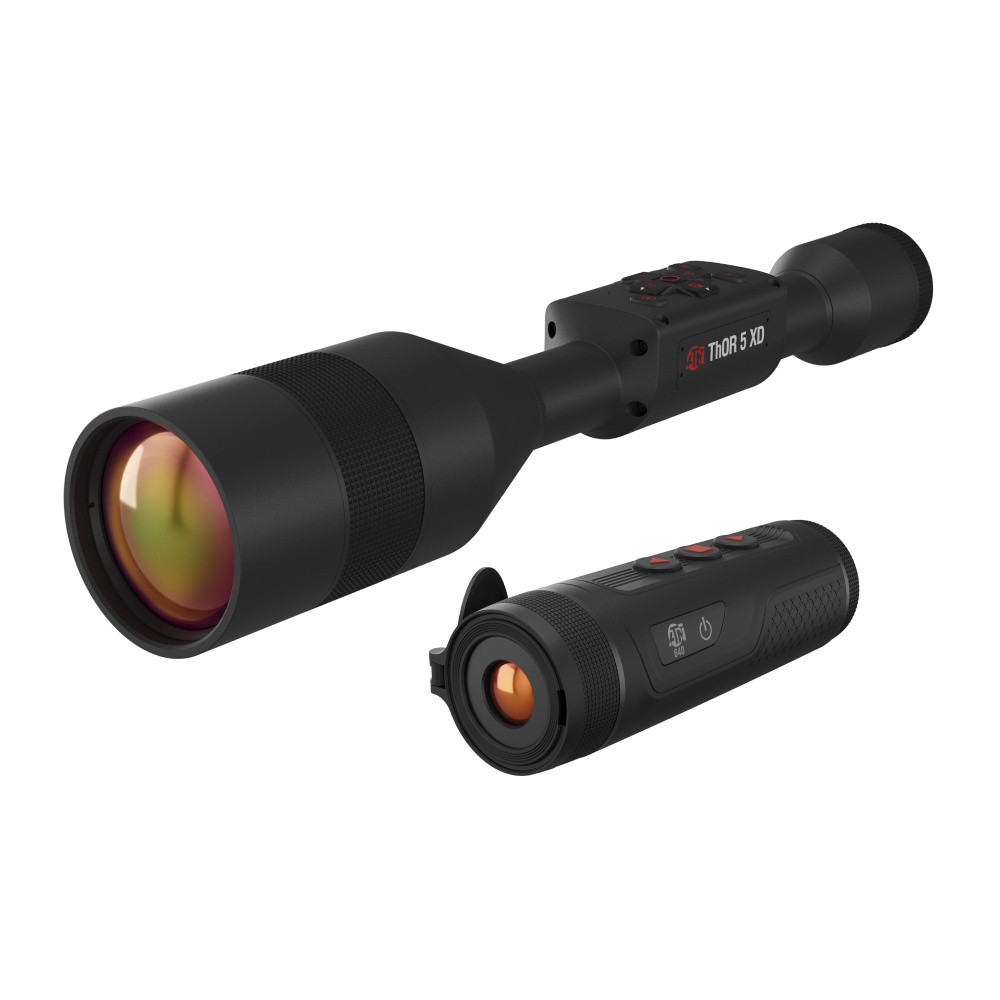 Night vision scope and handheld device set