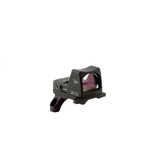 Side view of a black reflex sight