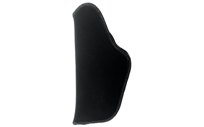 Black holster for firearm storage and protection.