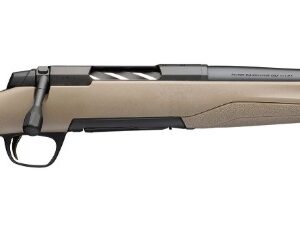 Side view of a modern hunting rifle