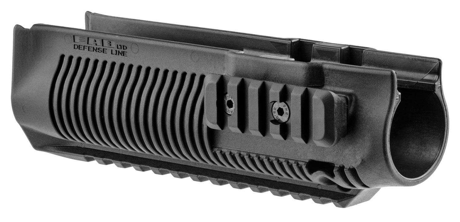 Black tactical foregrip for firearms