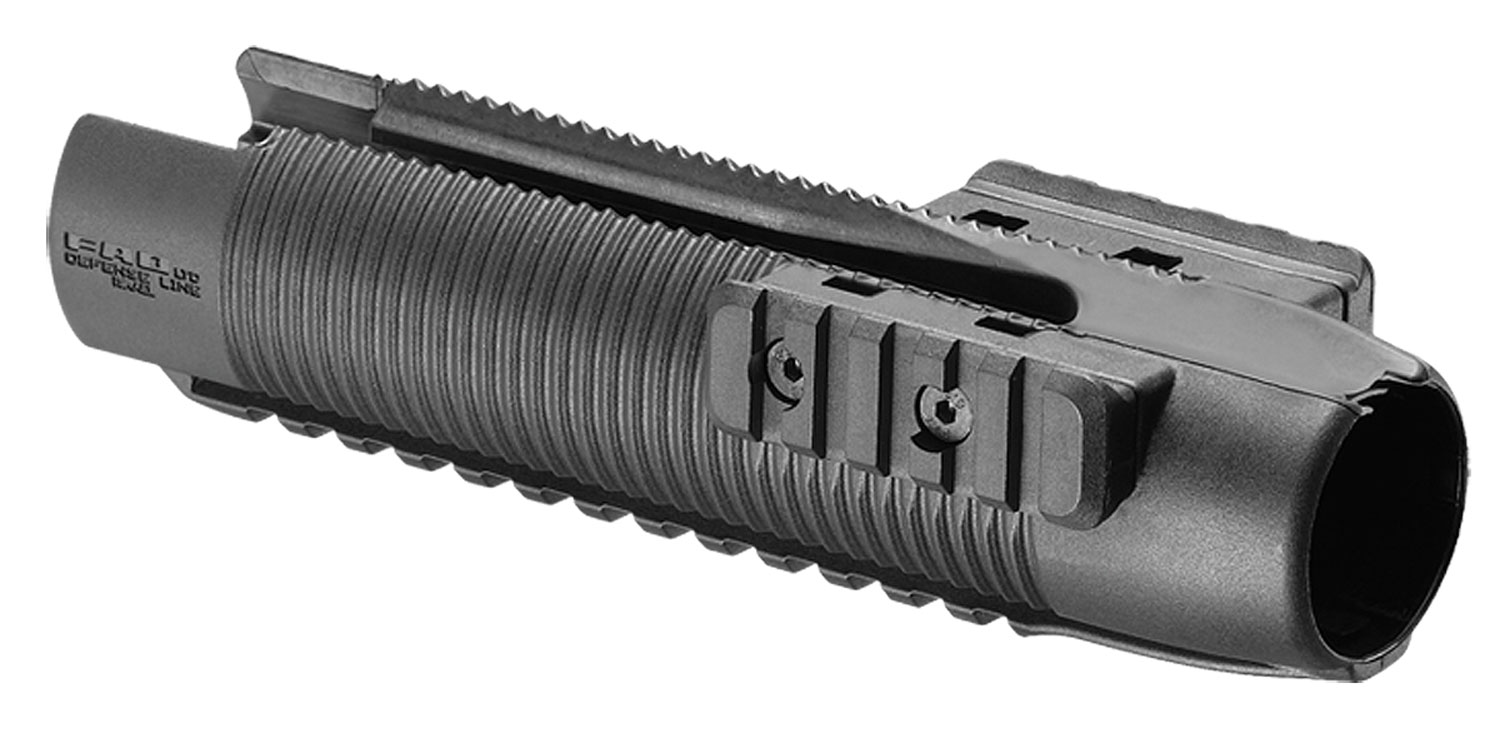 Black tactical foregrip for firearms.