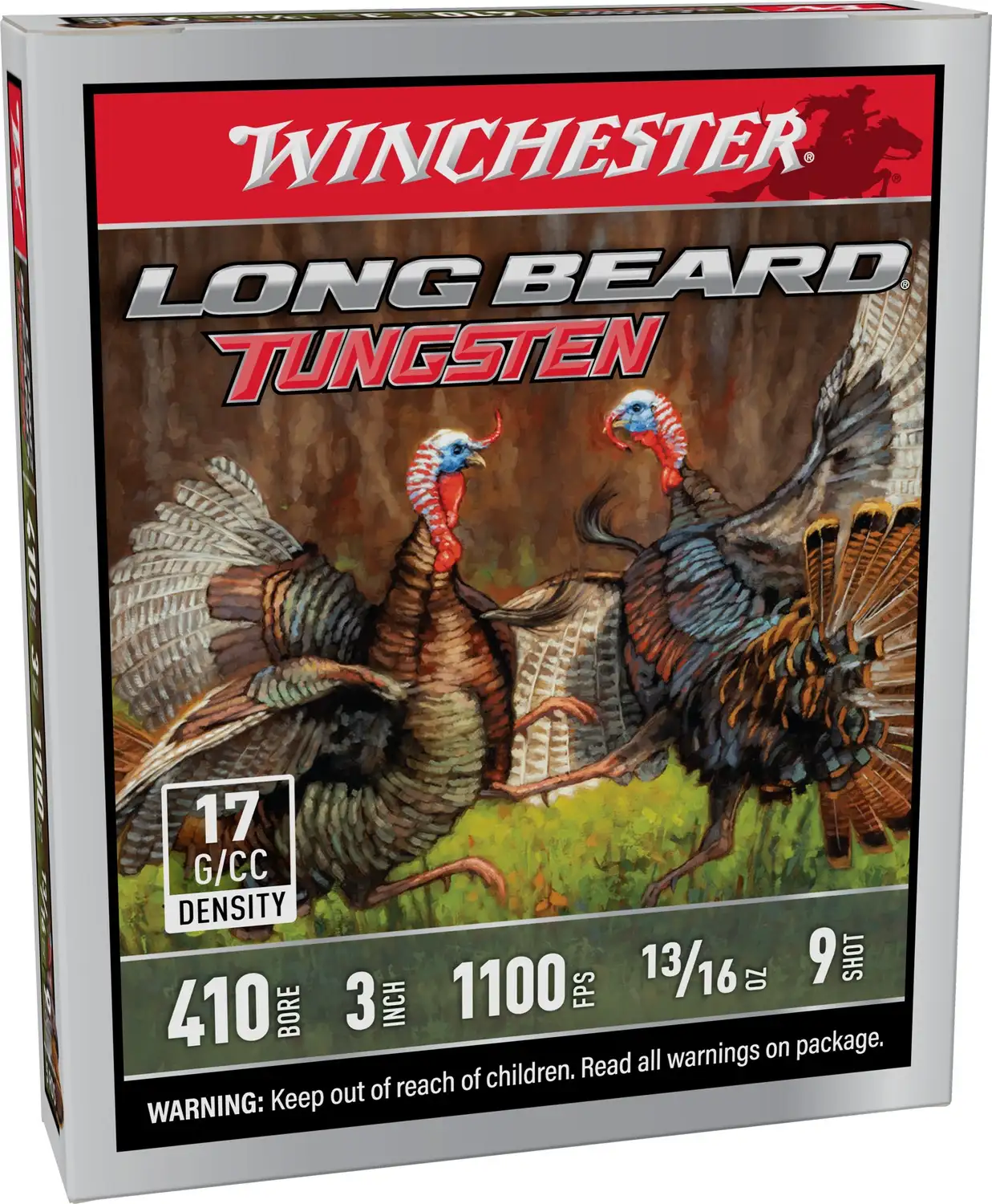 Winchester Long Beard Tungsten turkey ammunition package