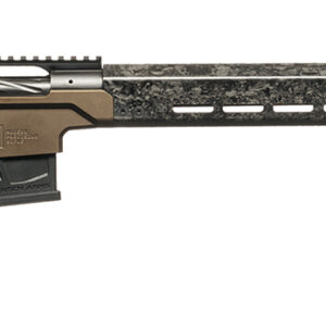 Modern tactical rifle with unique design features