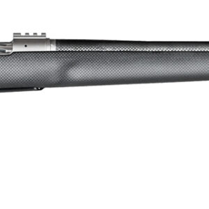 Side view of a modern rifle.