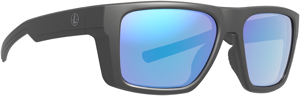 LEU 186749 SKYLINE    MATTE BLACK     BLUE MIRROR