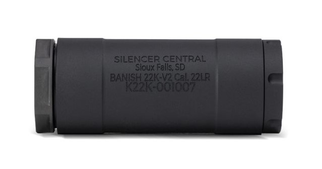 Banish 22K-V2 silencer by Silencer Central