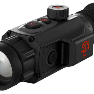 ATN 640 night vision scope with control buttons.