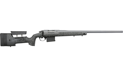 Side view of a modern rifle.