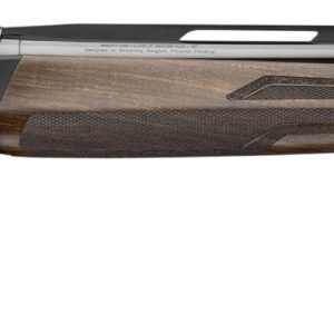 Side view of a decorative hunting shotgun.