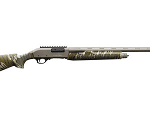 Camouflage shotgun with dual barrels