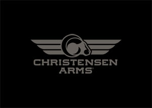 Christensen Arms logo on black background