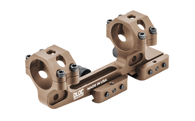 DLOC firearm accessory mount in bronze color.