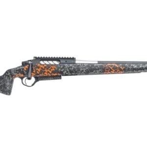 Modern rifle with a camo design