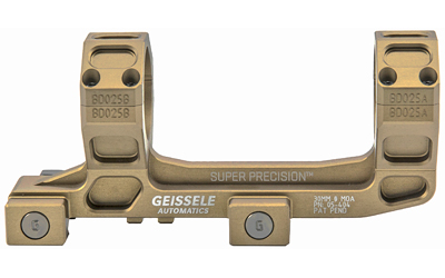 Geissele Super Precision mount in flat dark earth.