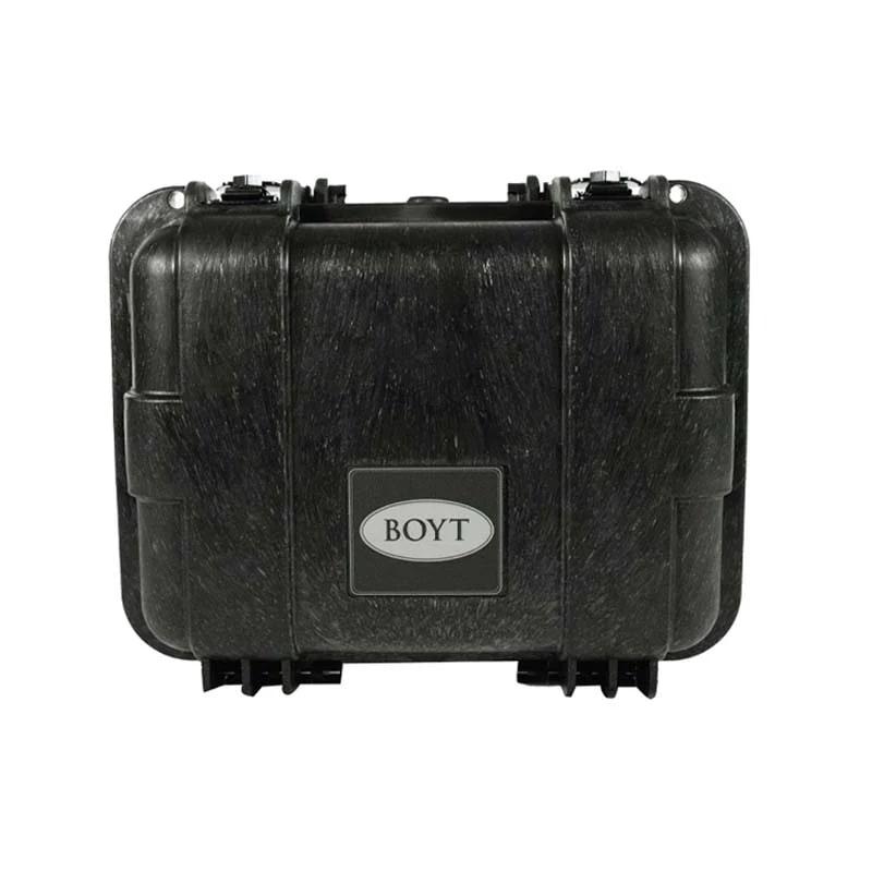 Durable black protective storage case by Boyt