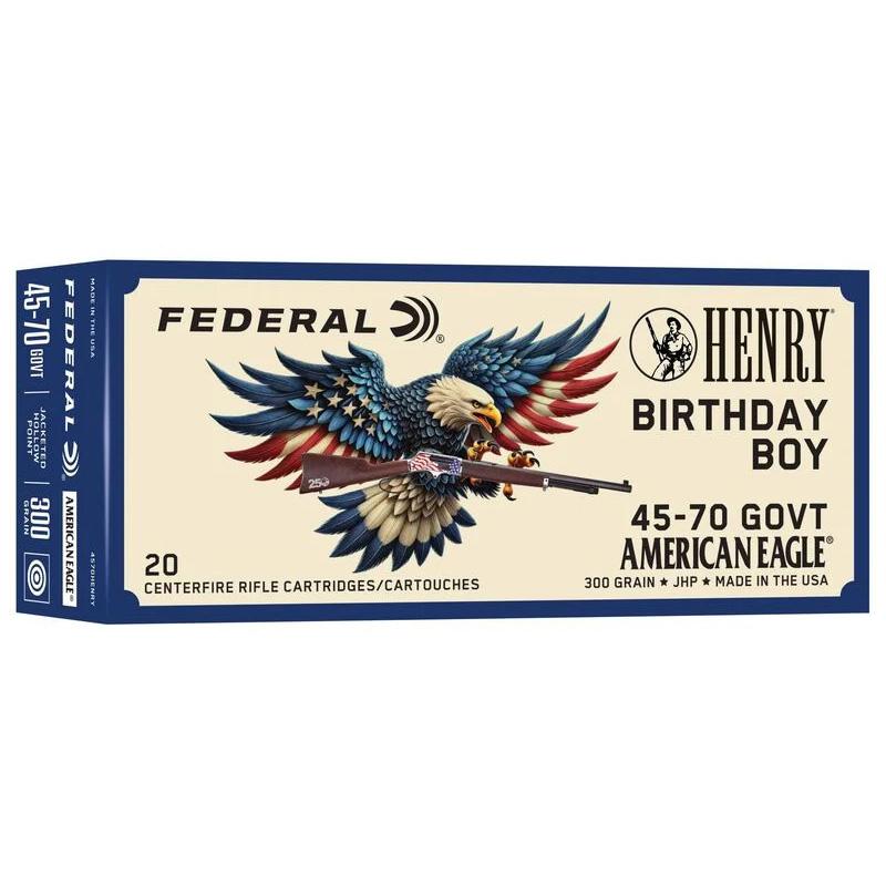 Federal 45-70 Government rifle cartridges box design