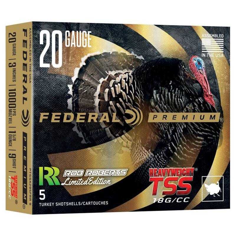 Federal Premium 20 gauge turkey shotshells packaging