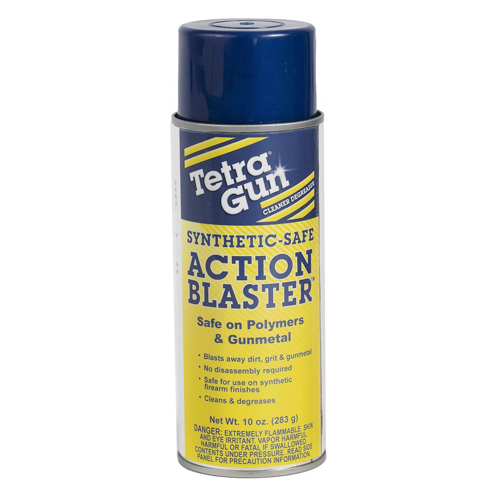Tetra Gun Action Blaster cleaner for polymers and metal.