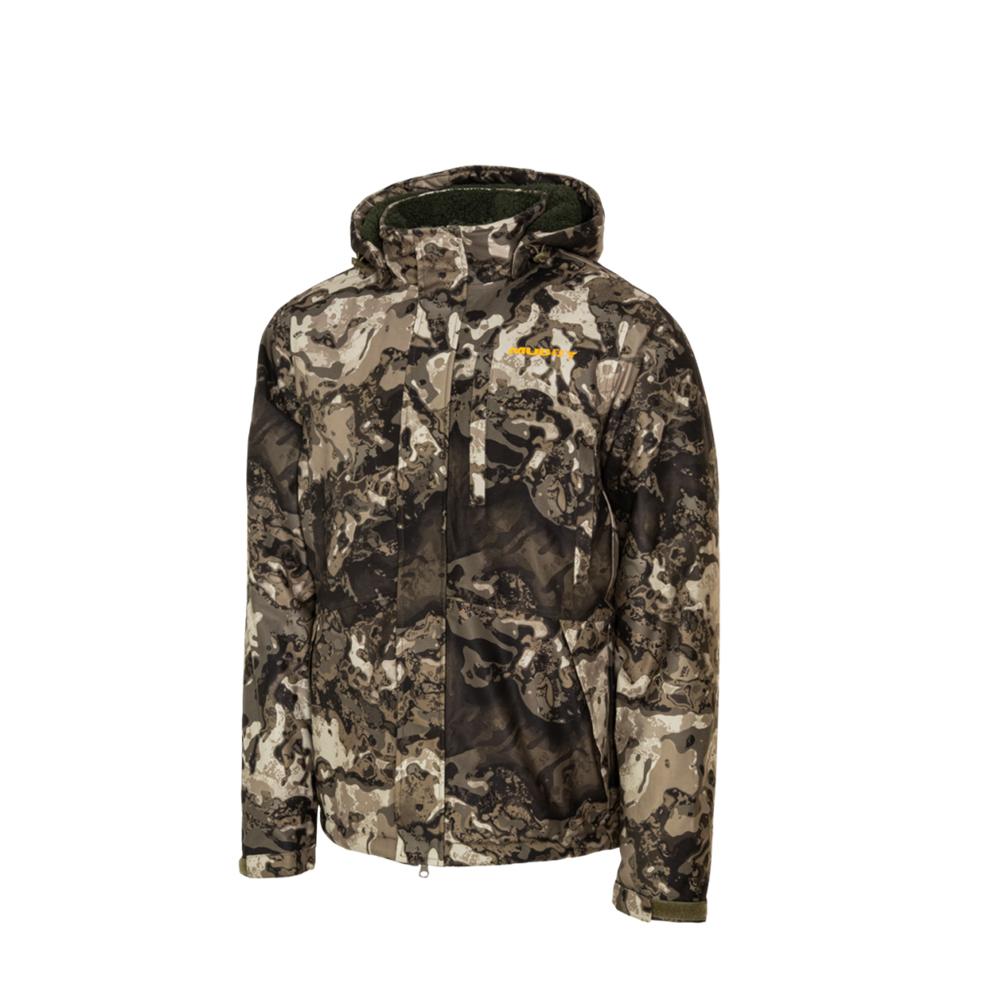 Men's camo jacket with zipper and hood