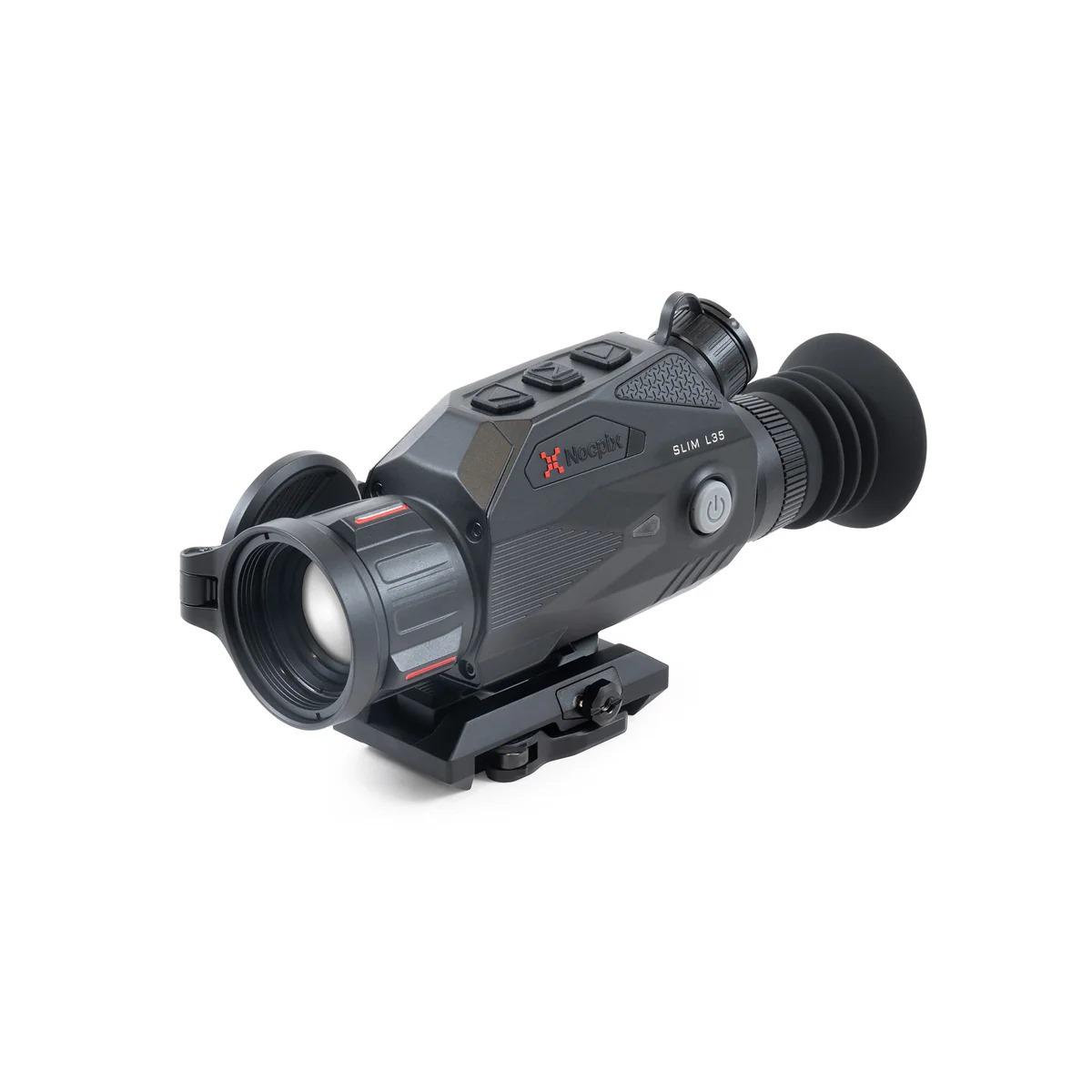 Night vision scope with various control buttons.