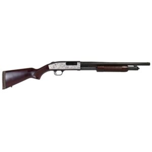 Side view of a decorative shotgun