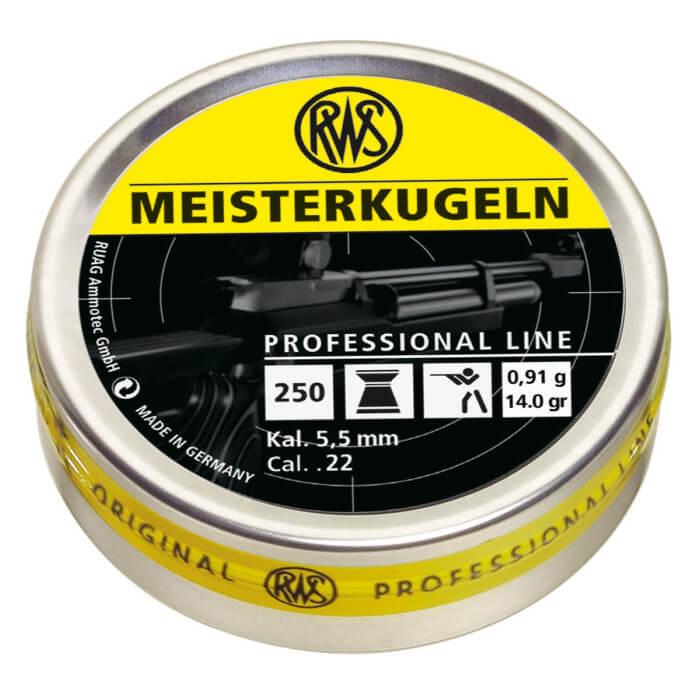 Umarex RWS Meisterkugeln .22 cal 250/ct