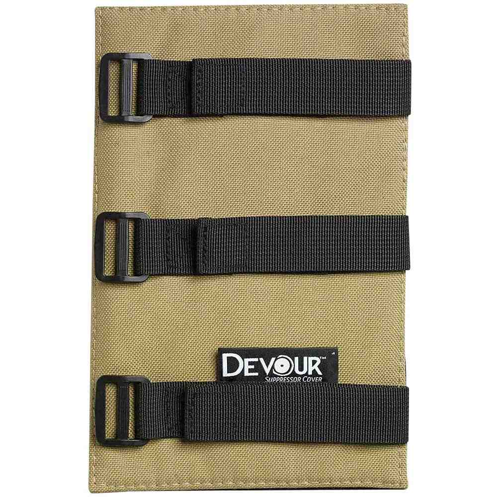DeVour suppressor cover with adjustable straps