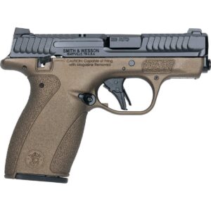 Smith & Wesson handgun in a compact design.