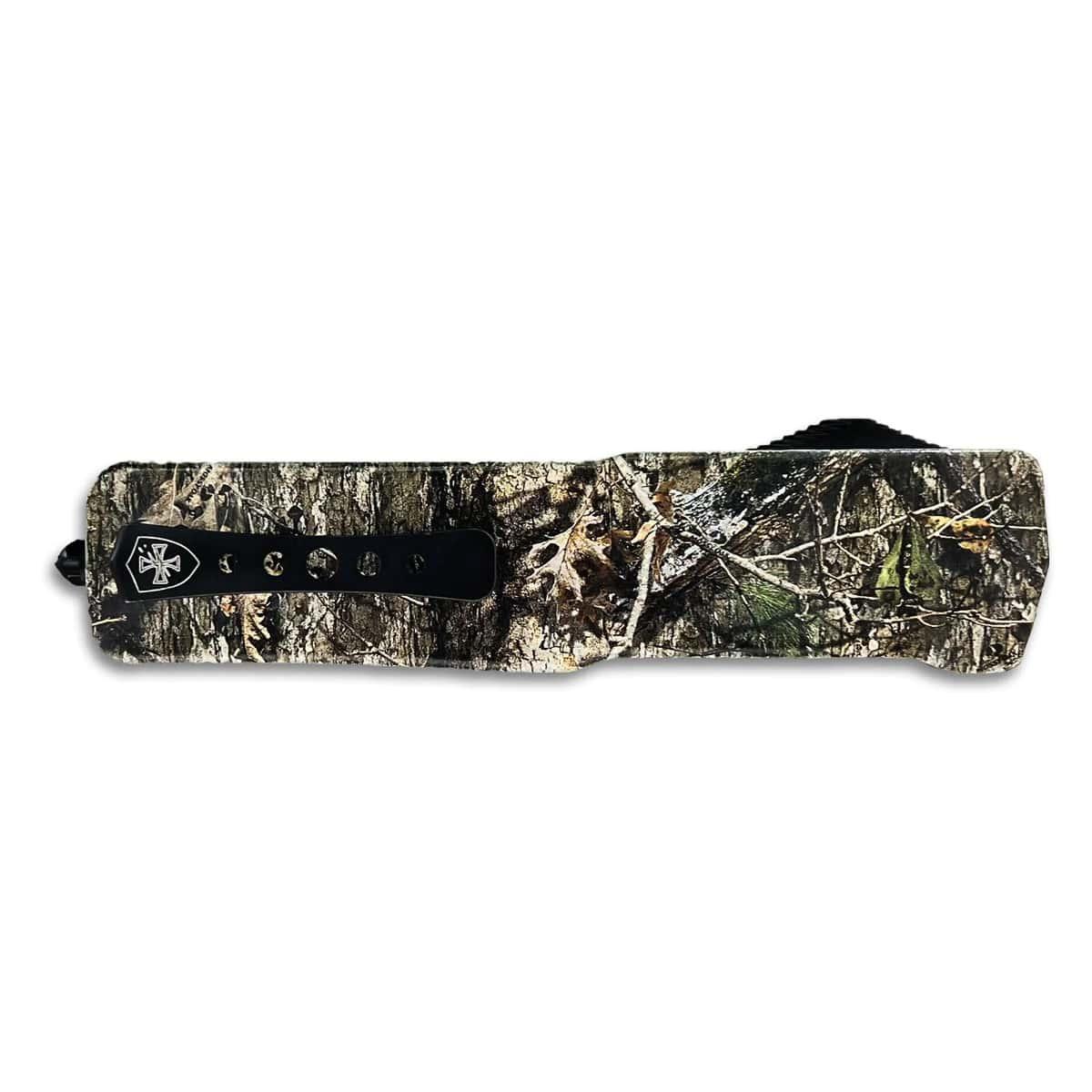 Camo strap with adjustable buckle for outdoor use