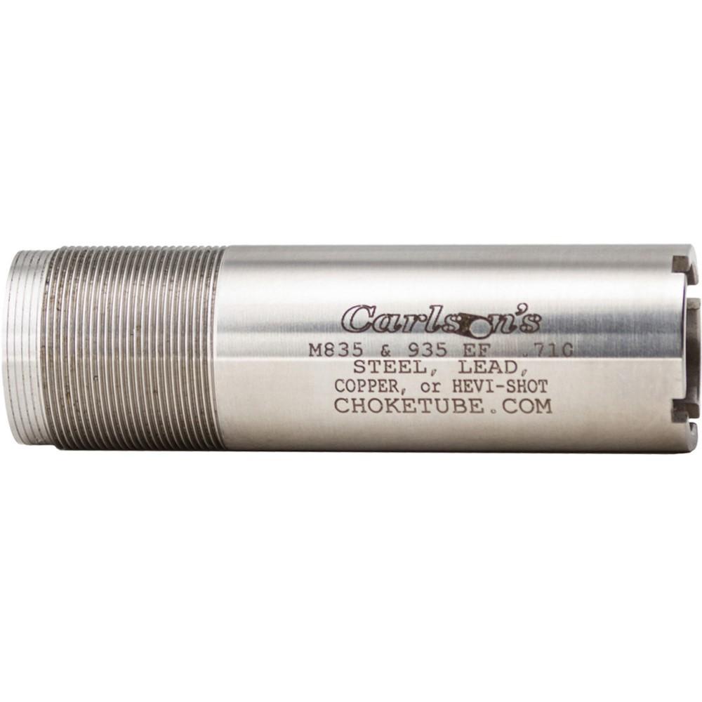 Carlson's shotgun choke tube for various shot types.