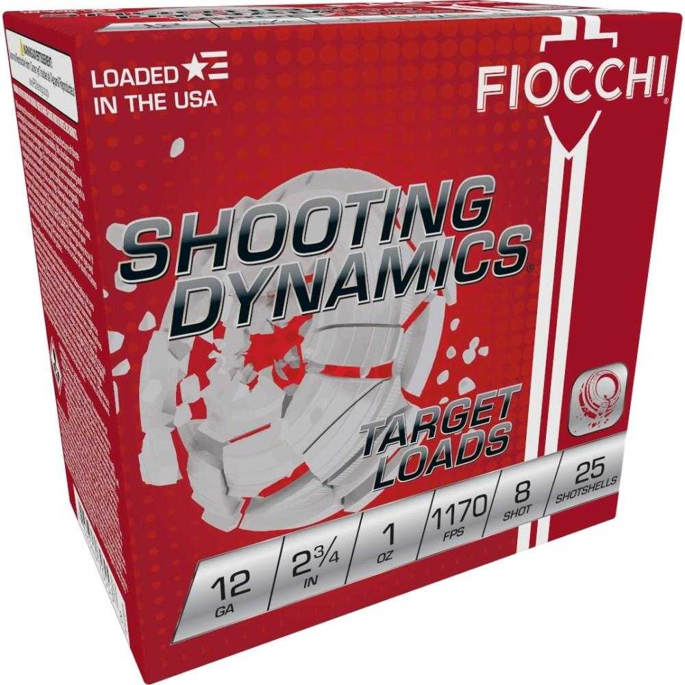 Fiocchi Shooting Dynamics target load ammunition box