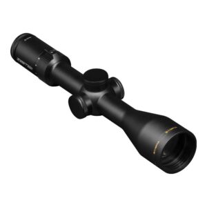 High-quality rifle scope with adjustable settings.