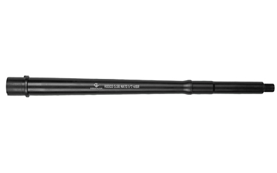 Black rifle barrel for firearms.