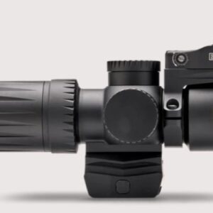 EDTECH rifle scope with EFLX red dot sight.
