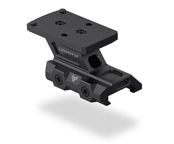 Swampfox tactical mount for firearm accessories.