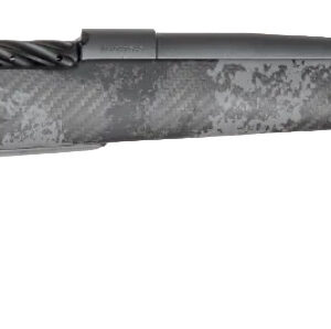 Side view of a sleek carbon fiber rifle.