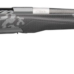 Side view of a modern hunting rifle