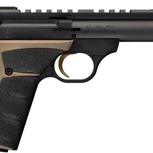 Black and tan .22 caliber semi-automatic pistol