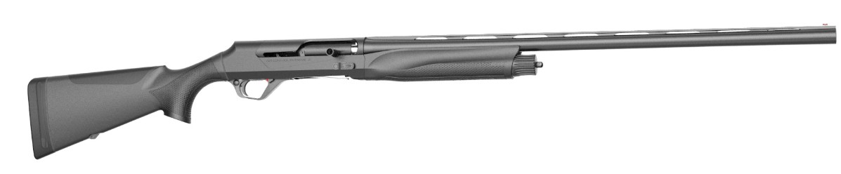 Single-barreled shotgun with black finish