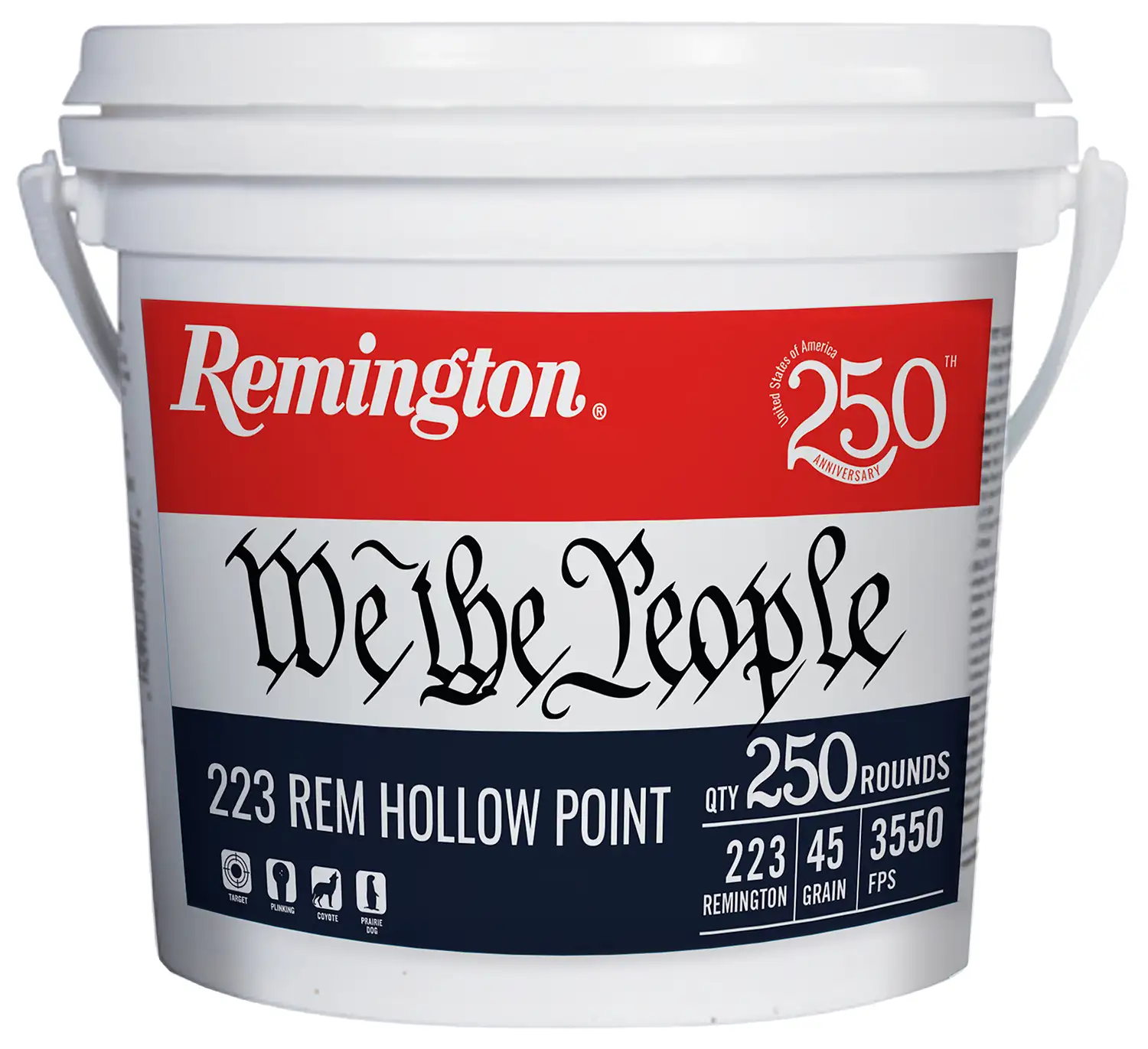 Remington We the People 223 ammo bucket