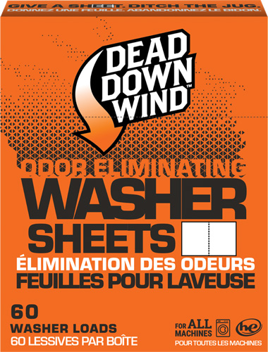 Dead Down Wind washer sheets packaging