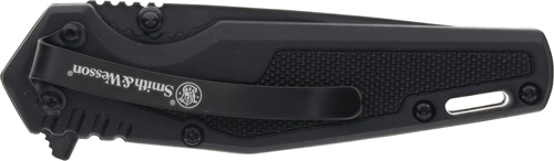Black Smith and Wesson folding pocket knife