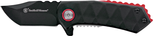 Black Smith & Wesson folding pocket knife