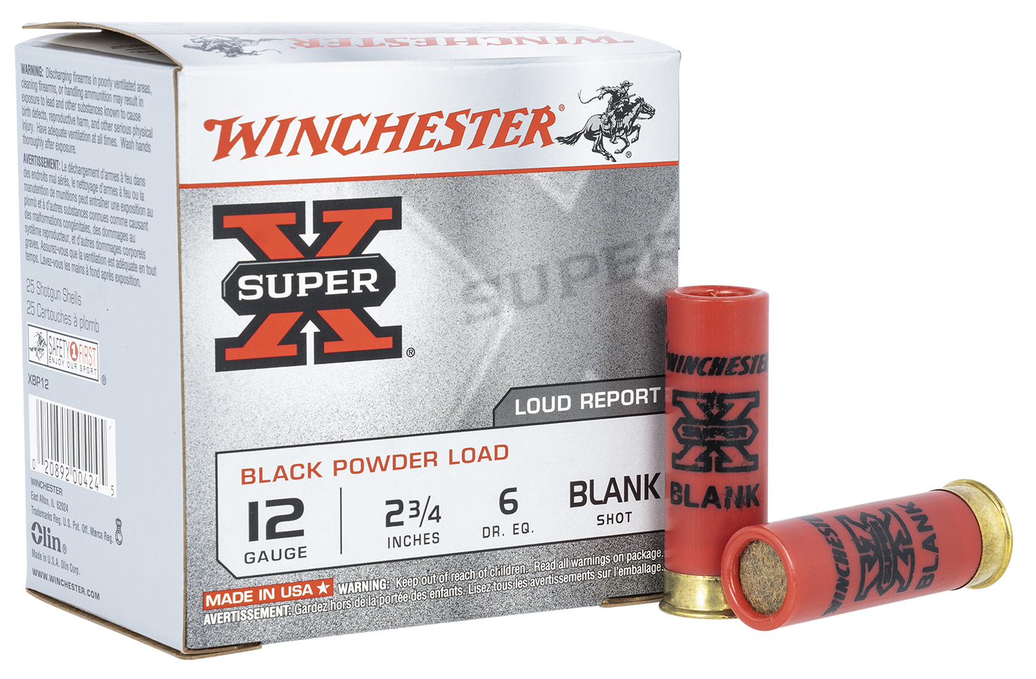 Box of Winchester Super X shotgun shells