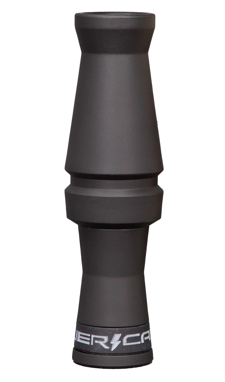 Black duck call with tapered design