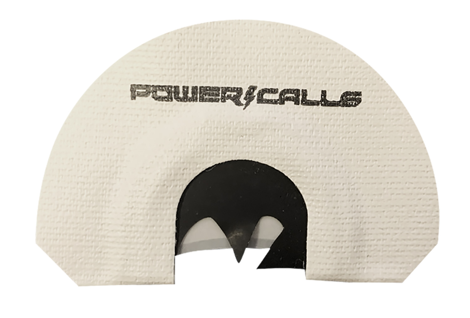 Power Calls logo on textured beige background