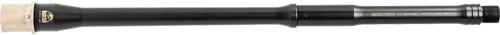 Black baton with wooden handle on white background