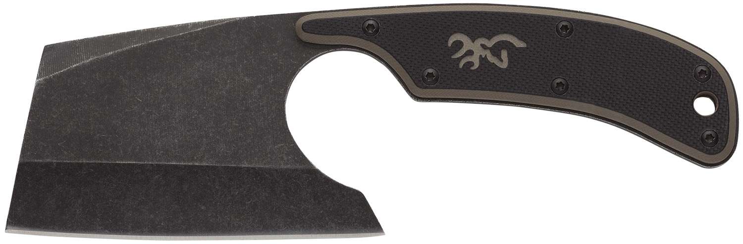 Compact hatchet with black textured handle